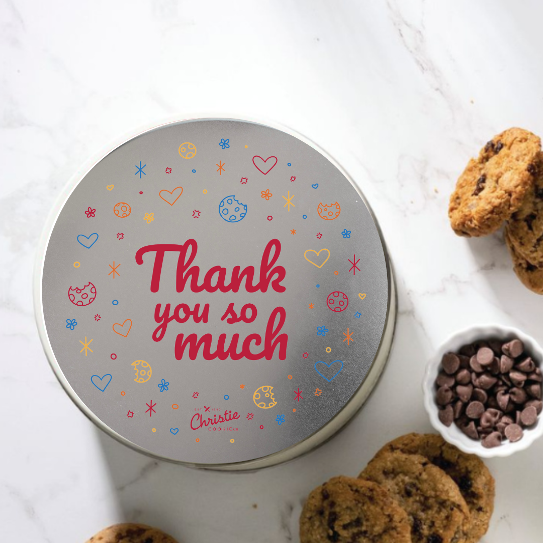 Thank You So Much Gourmet Cookie Tin
